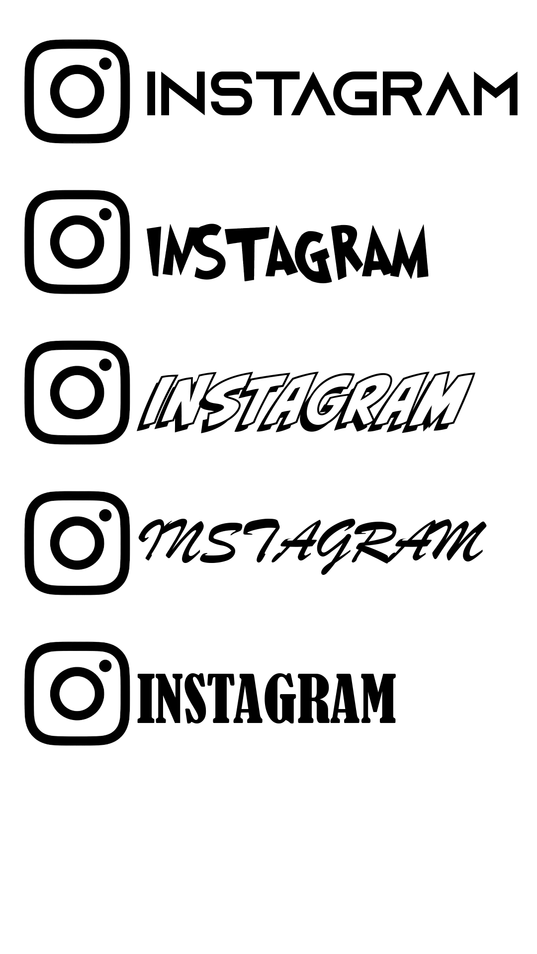 Stickers Instagram personnalisé Ma boutique