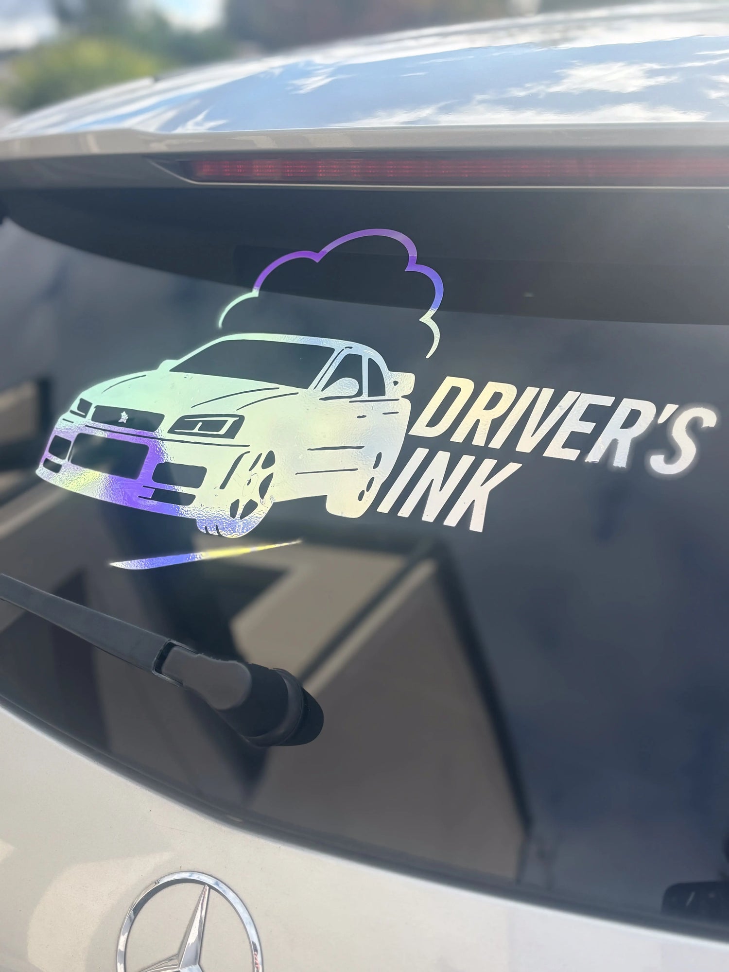 Stickers Driver's ink pare-brise GTR-R34 Ma boutique